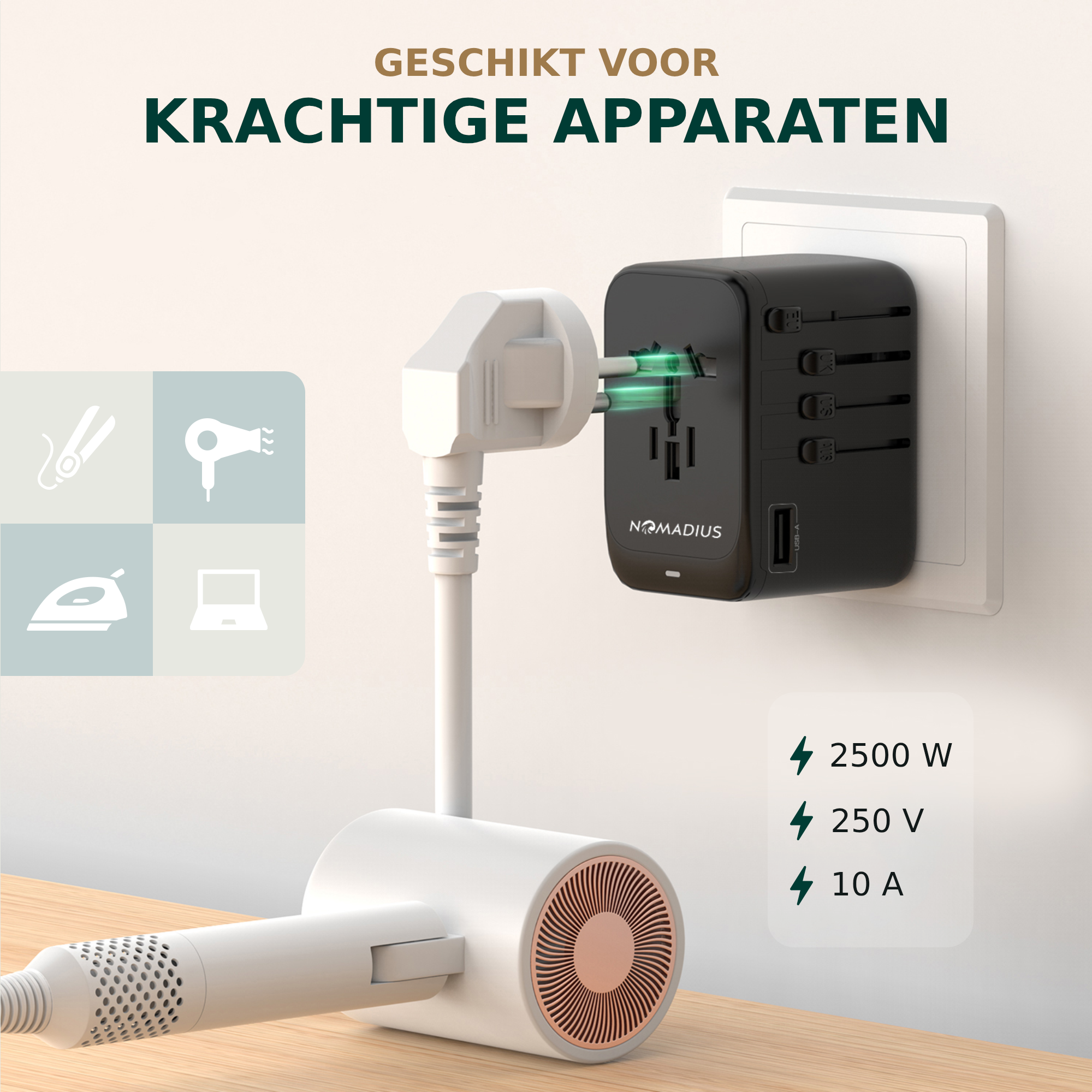 World Travel Adapter PRO