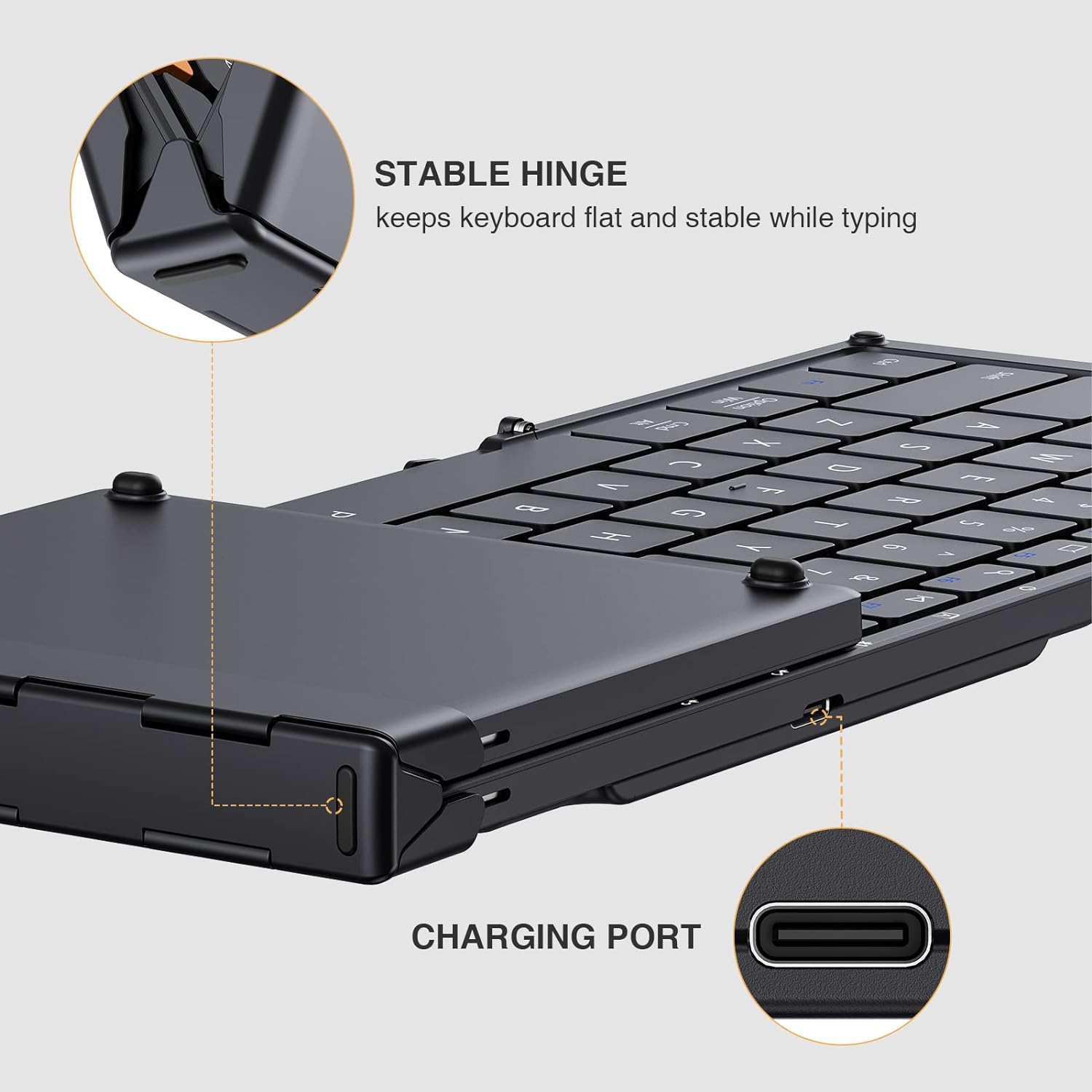 Faltbare ProtoArc-Tastatur